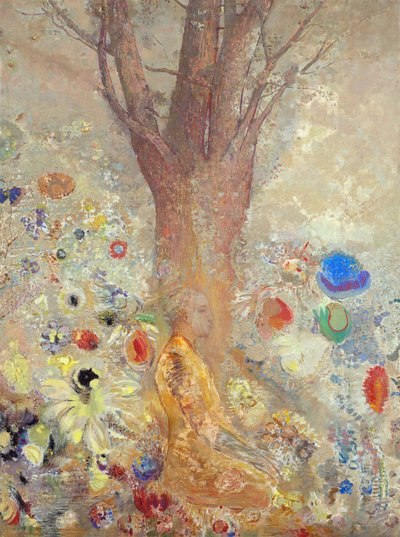 De Boeddha door Odilon Redon