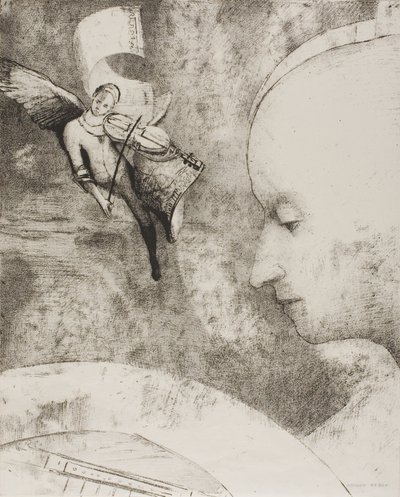De hemelse kunst door Odilon Redon