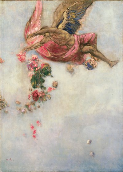De Val van Icarus door Odilon Redon
