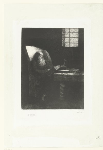 De Lezer door Odilon Redon