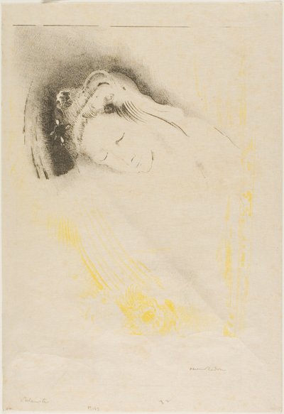 De Sulammitische door Odilon Redon