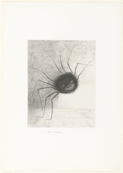 De Spin door Odilon Redon