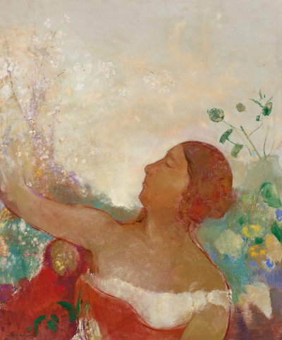 Het voorbestemde kind, Ophelia door Odilon Redon