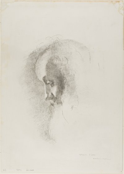 Aan de Ouderdom, uit Nacht door Odilon Redon