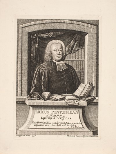 Erik Pontoppidan (de jongere) Bisschop door Odvardt Helmoldt de Lode