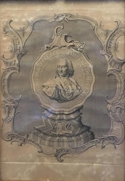 Johan Conrad Spengler door Odvardt Helmoldt de Lode