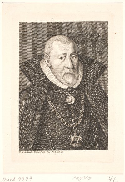 Jørgen Rosenkrands, lid van de Raad van het Koninkrijk door Odvardt Helmoldt de Lode