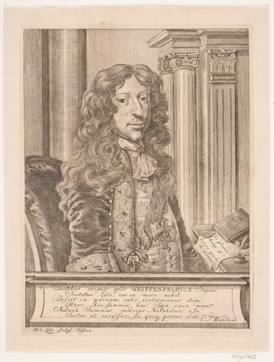Peter Griffenfeld door Odvardt Helmoldt de Lode
