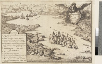 Tordenskjolds expeditie naar Dynekilen 1716 door Odvardt Helmoldt de Lode