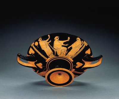 Attische roodfigurige kylix, ca. 470 v.Chr. door Oedipus Painter (attr. to)