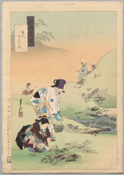 Schoonheden die bracken oogsten, uit de serie Gekkō
