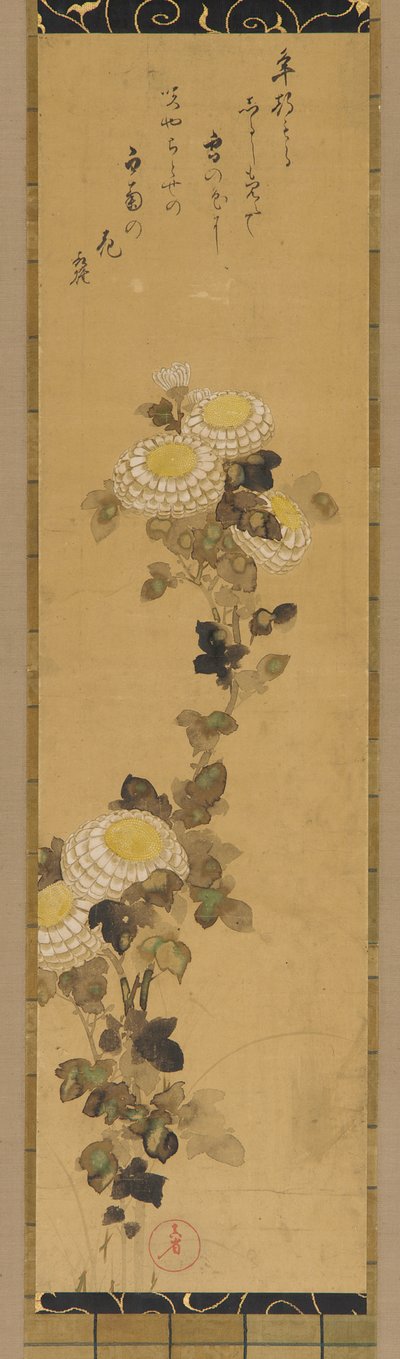 Chrysanten door Ogata Kenzan