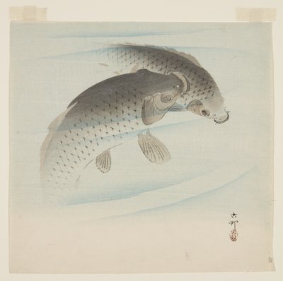 Karpers door Ohara Koson