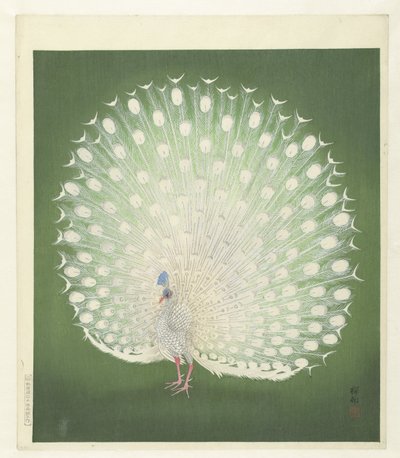 Pauw door Ohara Koson