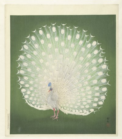 Pauw door Ohara Koson