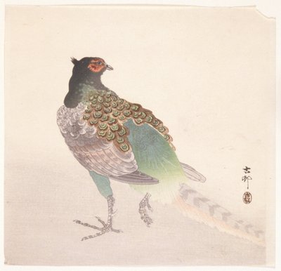 Fazant door Ohara Koson