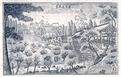 Boek van Zichten op Edo, p.6 door Okada Shuntosai