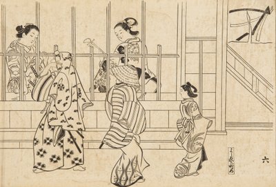  door Okumura Masanobu