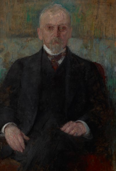Portret van Henryk Sienkiewicz (1846-1916) door Olga Boznanska
