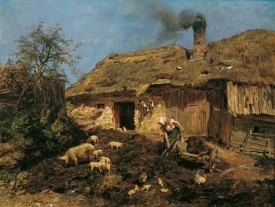 Werk op de boerderij door Olga Wisinger Florian