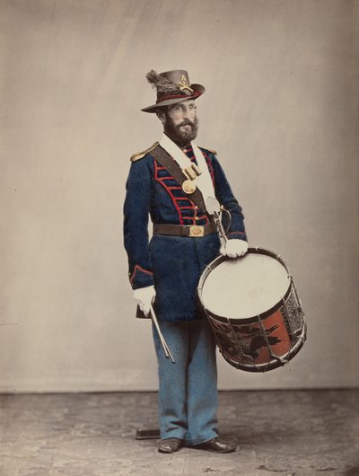 Artillerie, Musicus, 1866 door Oliver H. Willard.