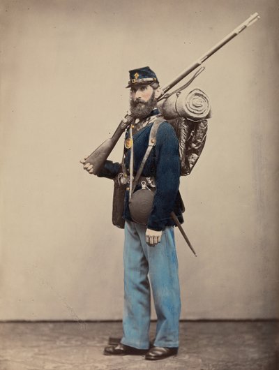 Vermoeidheid, marsbevel, 1866 door Oliver H. Willard.