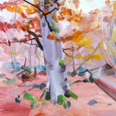 Forêt 37, 2018 door Olivier Morel