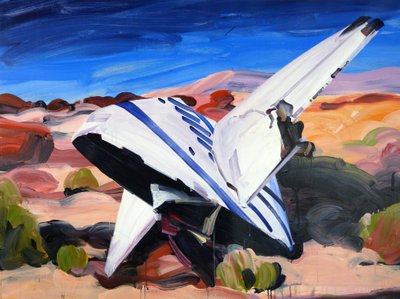 De ruimtevaartexpeditie door Olivier Morel