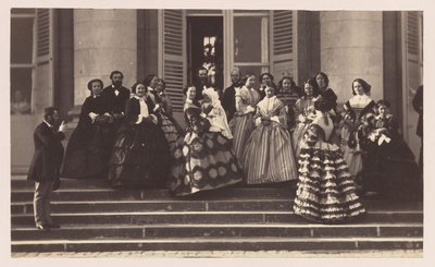 Compiègne, presentatie van de prins-imperiaal door Olympe Aguado