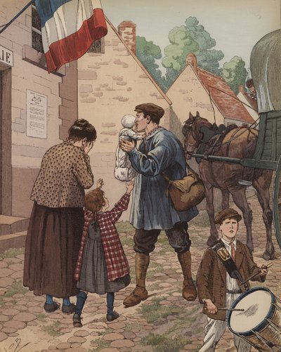 2 Augustus 1914 door Onfray de Breville Job