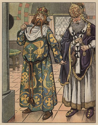 Le Roi Dagobert door Onfray de Breville Job