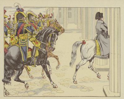 Napoleon betreedt Berlijn, 27 oktober 1806 door Onfray de Breville Job