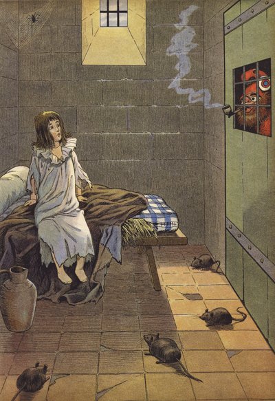 De Dauphin in de Tempelgevangenis door Onfray de Breville Job