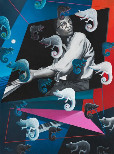 Kameleon door Ophelia Redpath