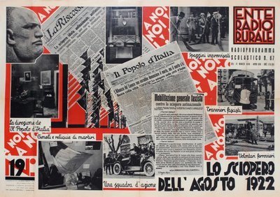 Ente Radio Rurale Radioprogramma Scolastico N.67, 1936 door Oreste Gasperini