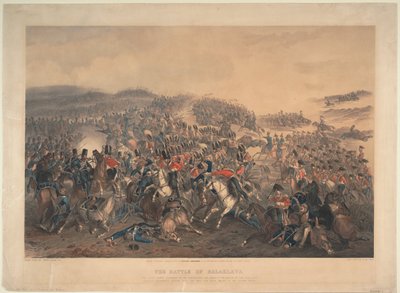De slag bij Balaclava op 25 oktober 1854, 1855 door Orlando Norie