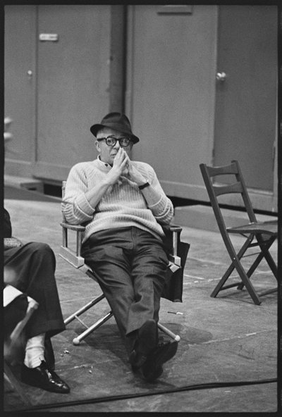 Billy Wilder op de set van 