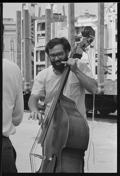 Francis Ford Coppola op de set van 