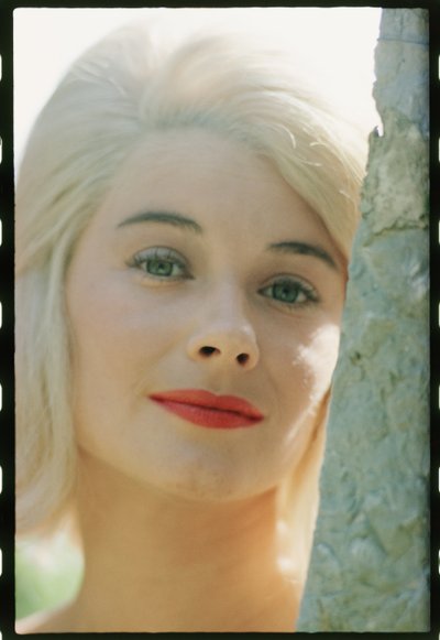 Close-up van Hope Lange door Orlando Suero