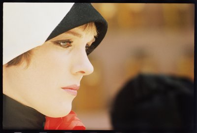 Julie Andrews op de set van 