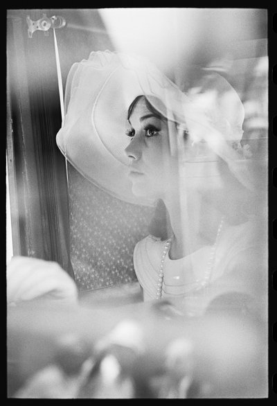 Mary Tyler Moore op de set van 