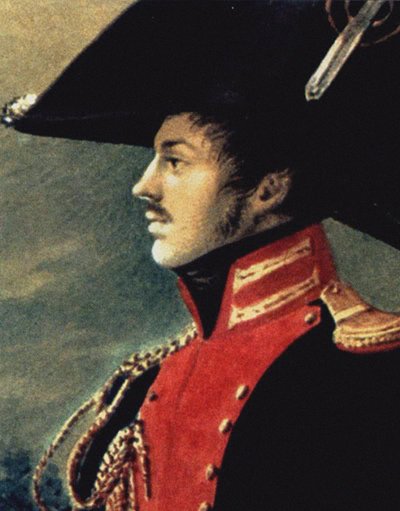 Portret van Pavel Ivanovich Pestel 1793-1826 (detail), 1813 door Orlowski