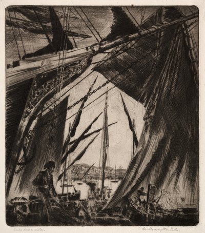 Zeilen en een Uitzicht door Orville Houghton Peets