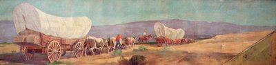 Anheuser-Busch Wagon Train door Oscar Edward Berninghaus