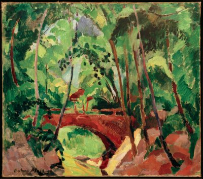 Grunewald-brug door Oskar Moll