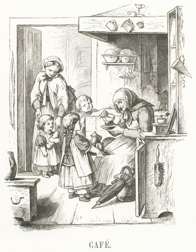 C: Café door Oskar Pletsch