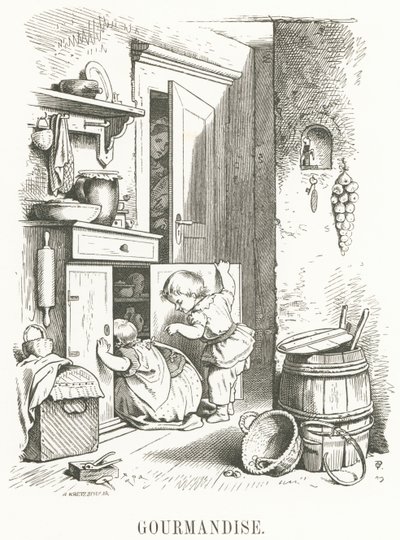 G: Gulzigheid door Oskar Pletsch