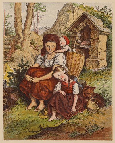 Vermoeide Tottie door Oskar Pletsch