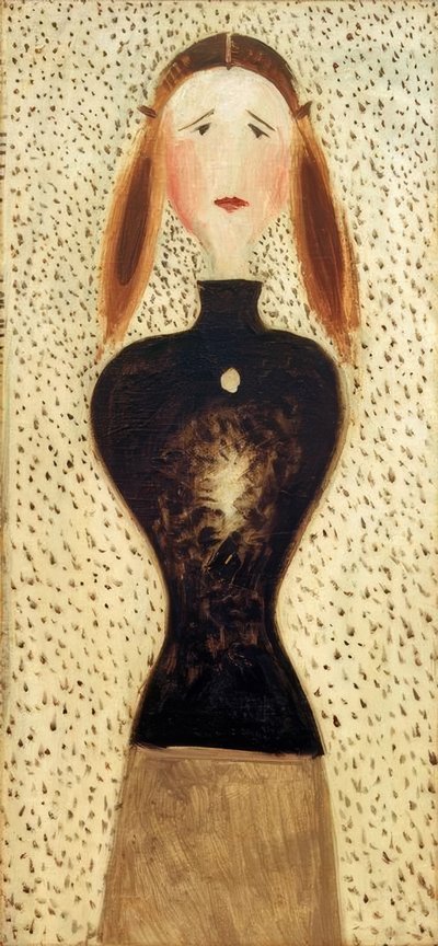 Figuur van voren door Oskar Schlemmer