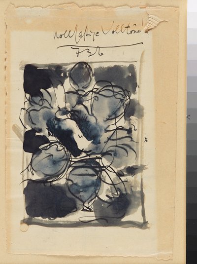 Gruppe von Köpfen door Oskar Schlemmer